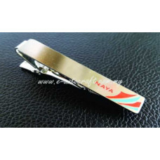 Tie Clip Silver Polishing Hairline 2D Etching  TC/SPH_01